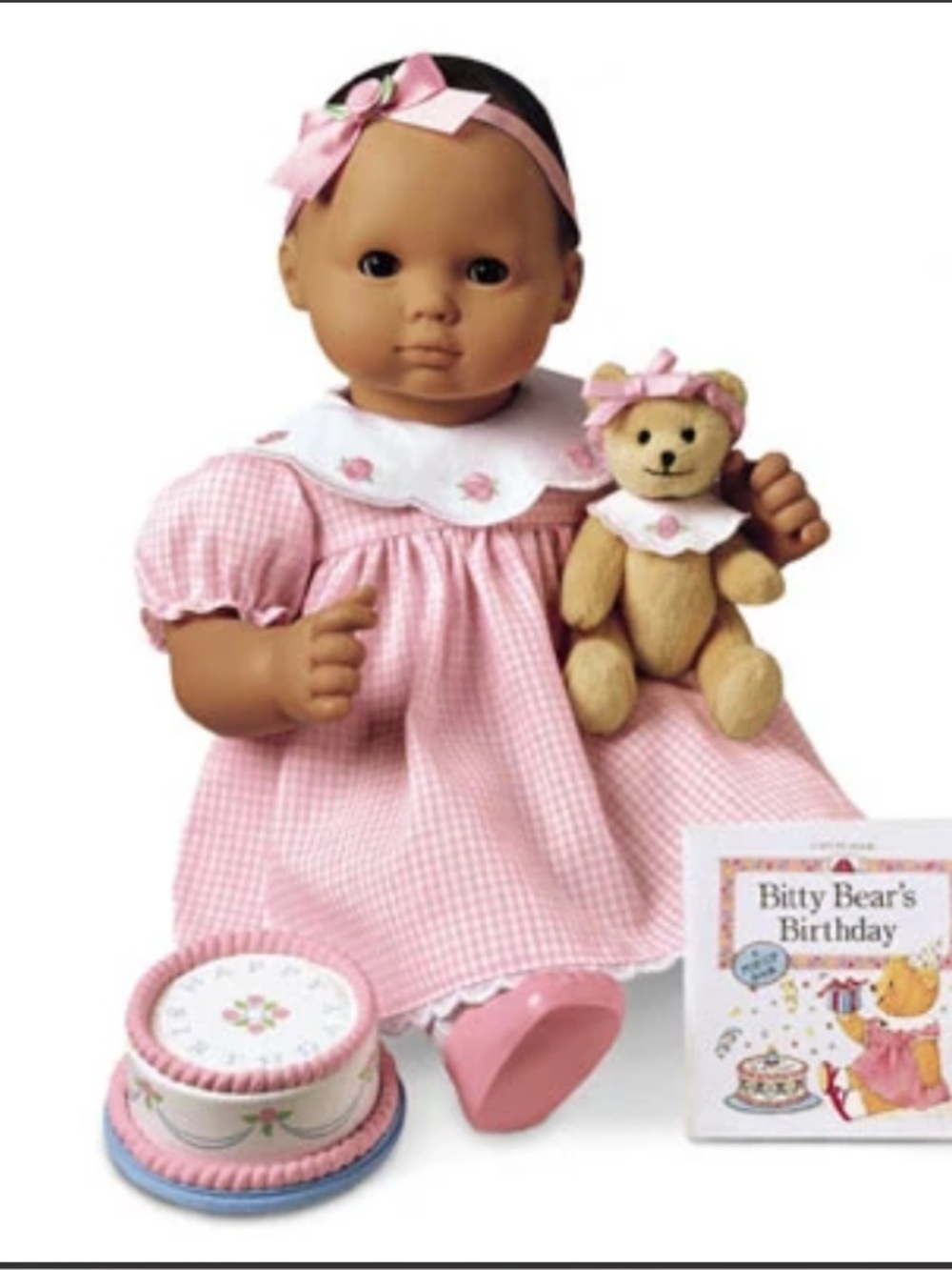 Vintage 1995 Bitty Baby Happy Birthday set